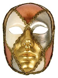 Volto scacci tre foglie - Venezianische Maske
