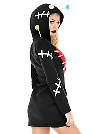 Voodoo doll hoodie dress