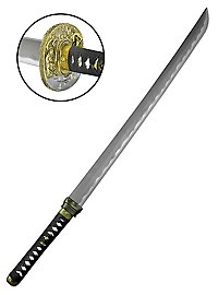 Wakizashi - Musashi mit Stichblatt Samurai Polsterwaffe