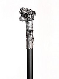 walking stick lion head