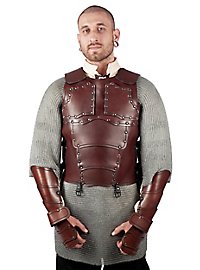 Warlord Vambraces Articulated brown 