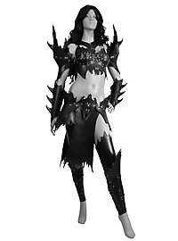 Leather armour set - Drow warrior deluxe