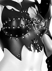 Warrior Witch Deluxe Leather Armor black 