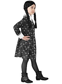 Wednesday Addams Dødningehoved Kjole Til Børn