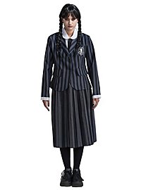 Wednesday school uniform black gray for women