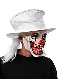 Weißer Voodoo Clown Maske