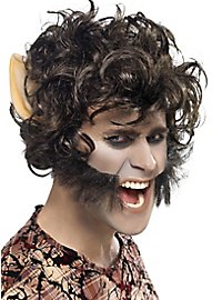 Werewolf wig with ears