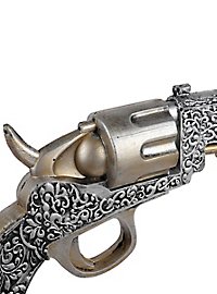 Western hero revolver made of soft plastic