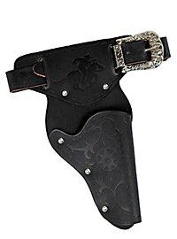 Western Pistolbælte Sort