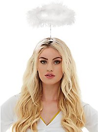 White angel halo