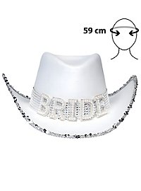 White Bride cowboyhat