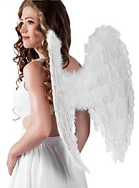 White feather wings 65 x 65 cm