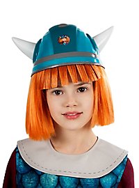 Wickie children's costume with wig & helmet