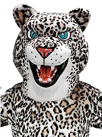 Wilder Leopard Maskottchen