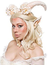Witte faunhoorns