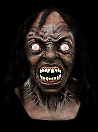 World War Z Labor Zombie Deluxe Maske aus Latex