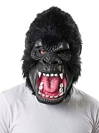 Wütender Gorilla Maske aus Latex