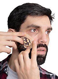 Wurmfraß Latexapplikation