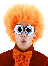 Wuschel-Perücke orange