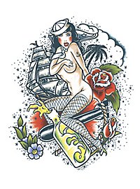 XL Sailor Temporary Tattoo