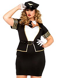 XXL female pilot costume