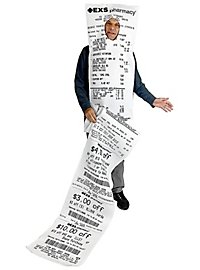 XXL receipt costume