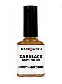 Zahnlack Nikotin 10ml Pinselflasche