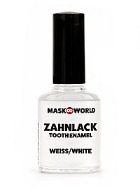 Zahnlack weiß 10ml Pinselflasche