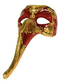 Zanni occhi rosso musica - Venetian Mask