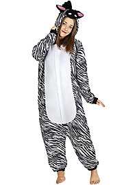 Zebra Onesie Kostüm