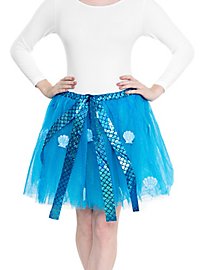 Zeemeermin tutu blauw