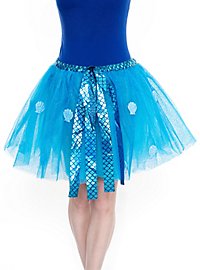 Zeemeermin tutu blauw