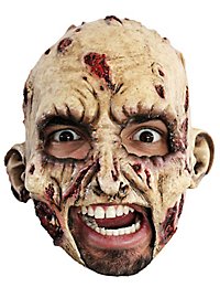 Zombie Kinnlose Maske aus Latex