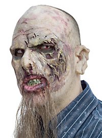Zombiemaske aus Latex zum Ankleben