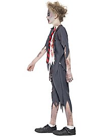 Zombie schoolboy child costume