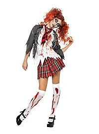 Zombie Schulmädchen Kostüm