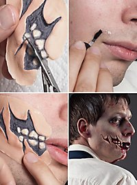 Zombiesår Latexapplikation