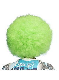 Zuckerwatte UV Perücke neongrün