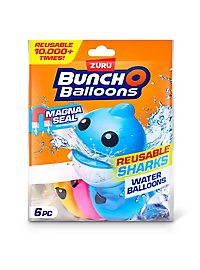 ZURU Bunch O Balloons herbruikbare haai-waterballonnen (pakket van 6)