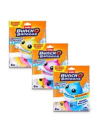 ZURU Bunch O Balloons Wiederverwendbare Hai-Wasserballons (6er-Pack)