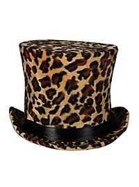 Zylinder mit Leopardenmuster