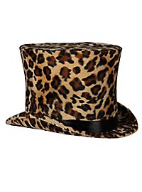 Zylinder mit Leopardenmuster