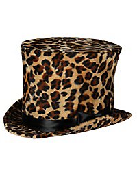 Zylinder mit Leopardenmuster